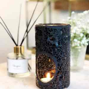 Mozaïek brander Zwart